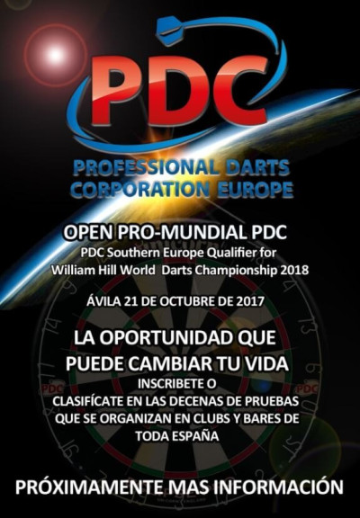 Open Pro-Mundial PDC áVILA 2017