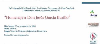 Homenaje a Don Jesús García Burillo