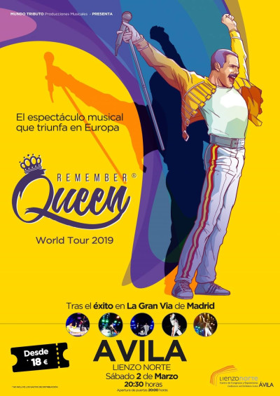 Remember Queen. World Tour 