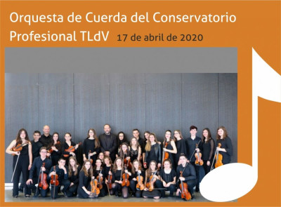 Orquesta de cuerda del Conservatorio profesional TLDV