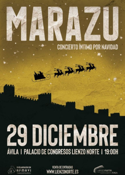 MARAZU, concierto íntimo por Navidad