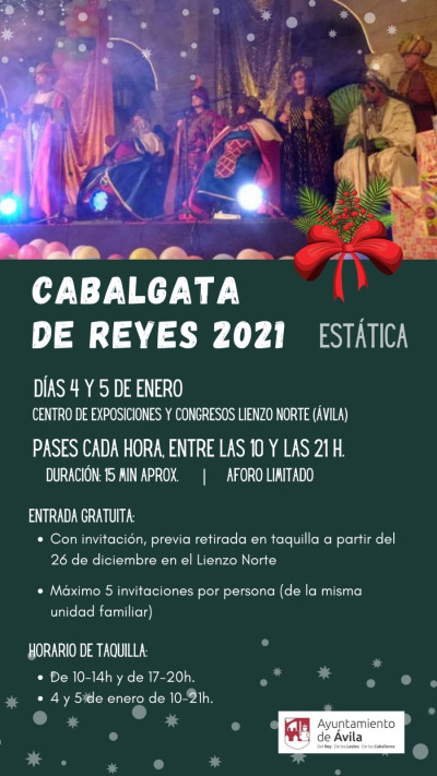 Cabalgata estática Ávila 2021